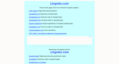 Desktop Screenshot of lingolex.com